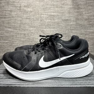 NIKE RUN SWIFT 2.0 Running Shoes Black White CU3517-004 - Men's Size 11